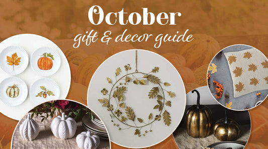 October Gift and Decor Guide - Fall Accents