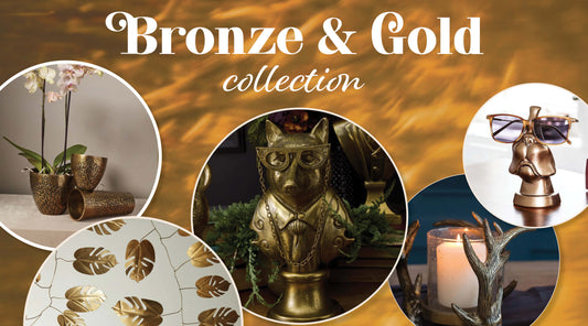Bronze and Gold Collection - Gifts and Home Decor