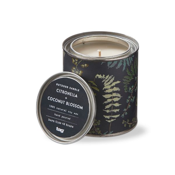 Citronella & Coconut Blossom Tin Candle