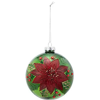 Poinsettia Ornament