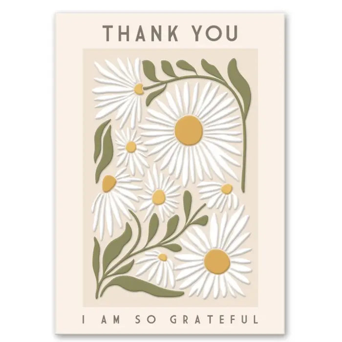 5X7 Greeting Card Flower Market Daisy