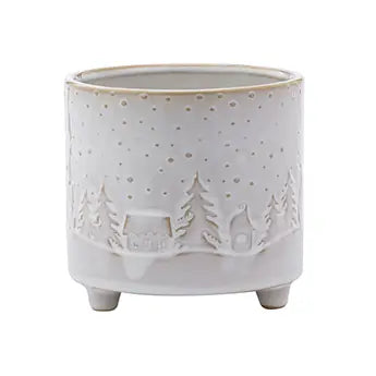 Winter Scene Planter