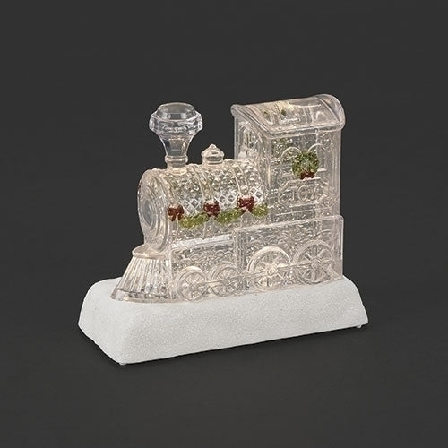 LIGHTED SWIRL SMALL TRAIN CLEAR ENGINE