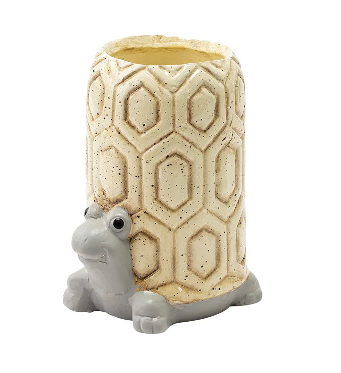 Tall Turtle Vase