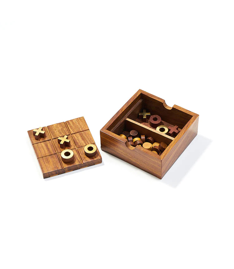 Checkers and Tic Tac Toe Game Set