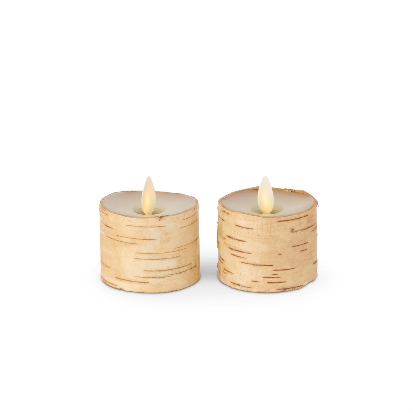 2 Pack 2 Inch Birch Luminara Indoor Tealights