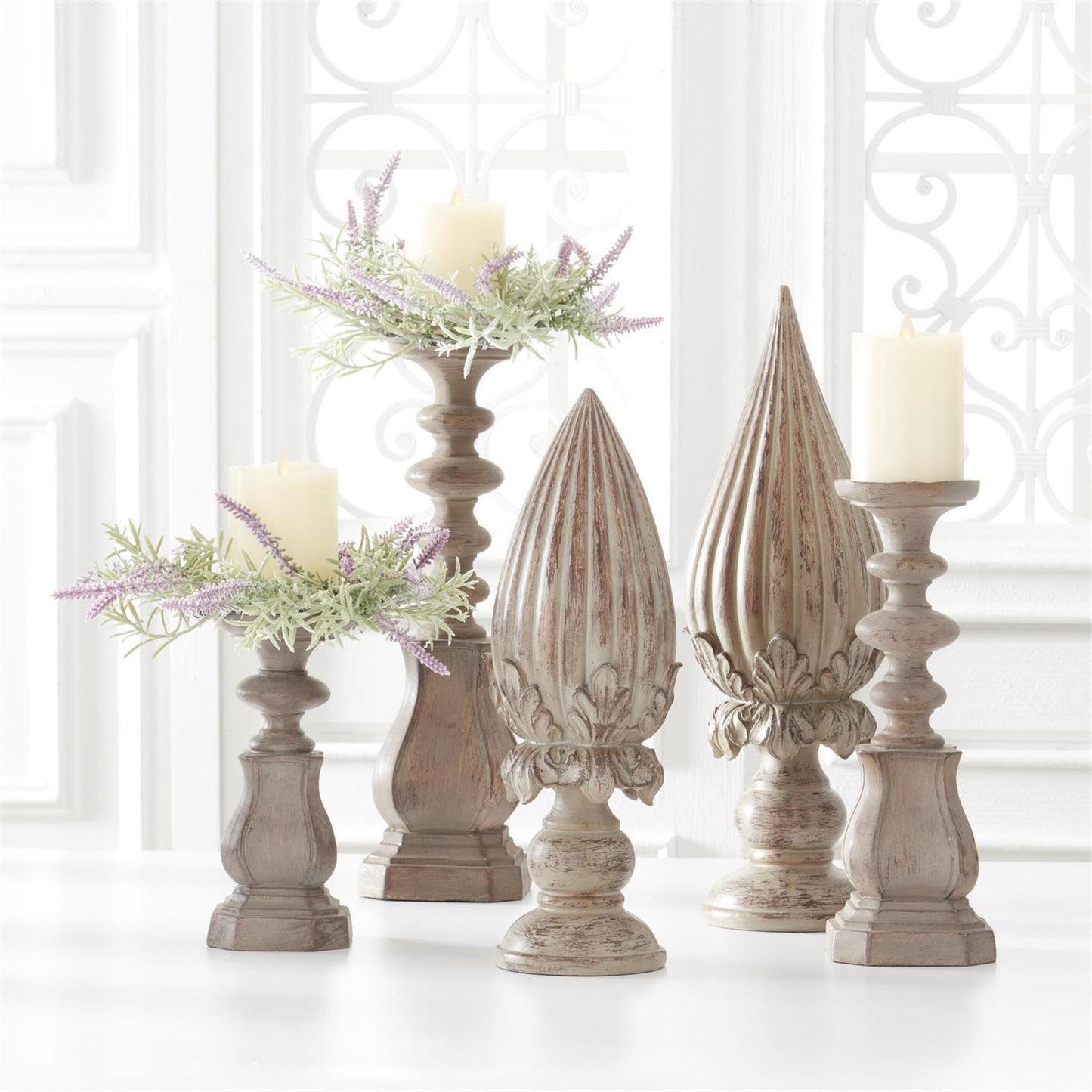 Lavender Candle Ring