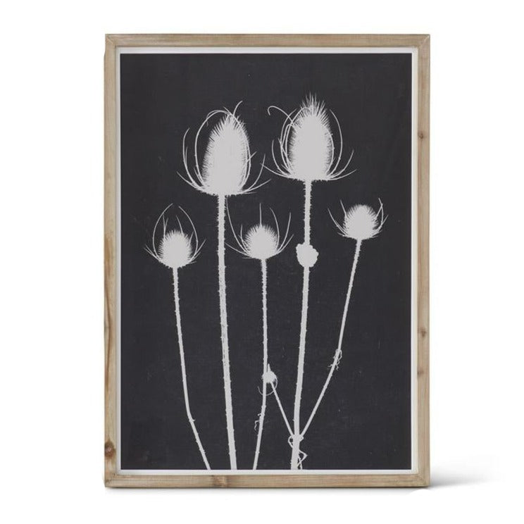 Black and White Botanical Art Print