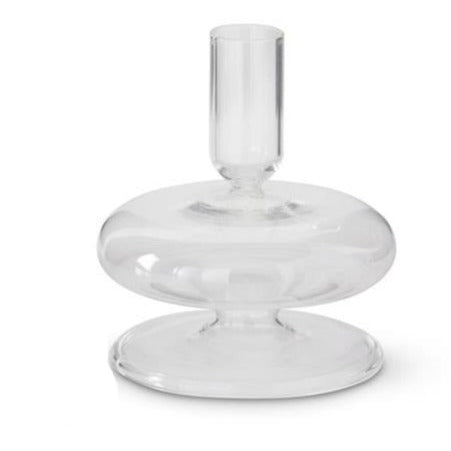 Handmade Glass Taper Candleholder