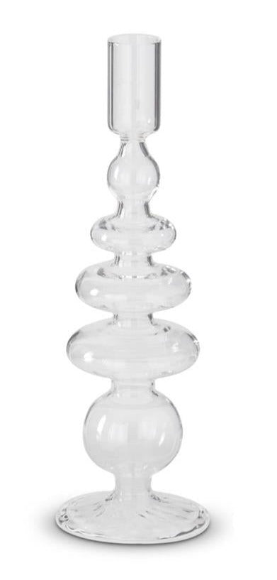 Handmade Glass Taper Candleholder