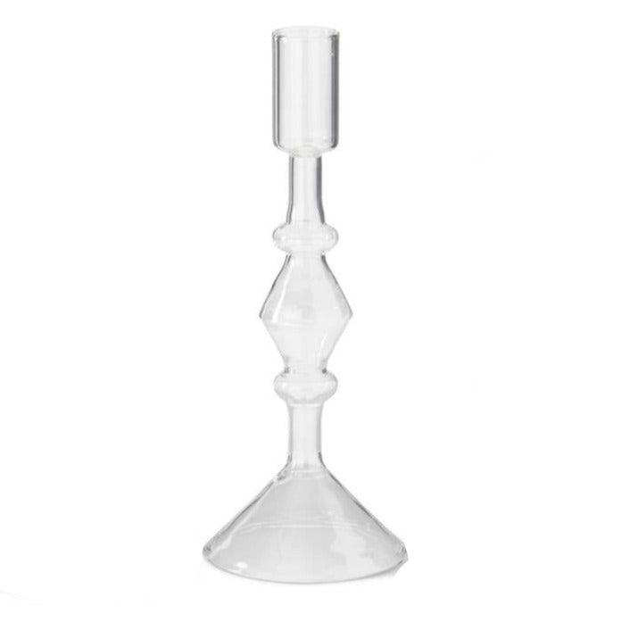 Handmade Glass Taper Candleholder