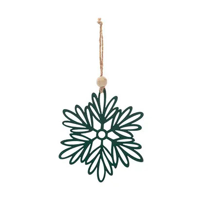 Metal Snowflake Ornament