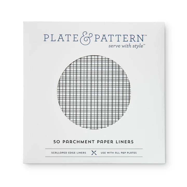 "Not All Black & White" Flat Plate Liners