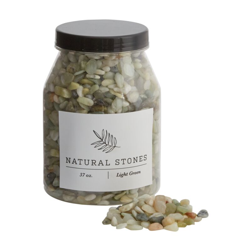 Natural Stones in Light Green