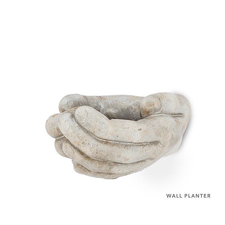 Cupping Hands Wall Planter