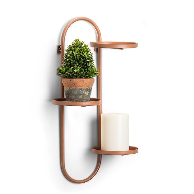 Triple Tier Wall Shelf