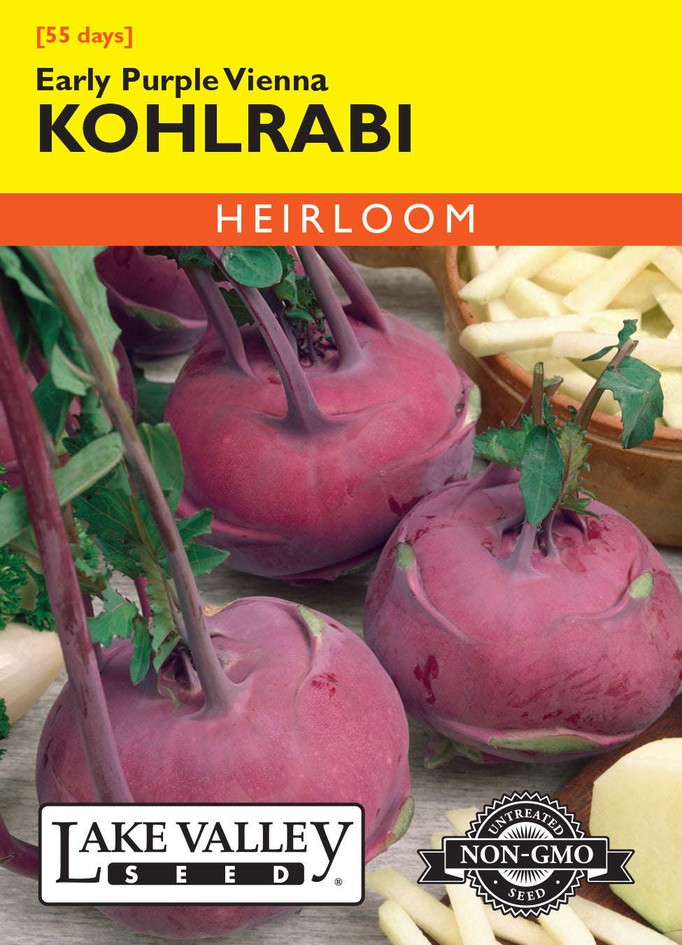 Kohlrabi Early Purple Vienna Seeds
