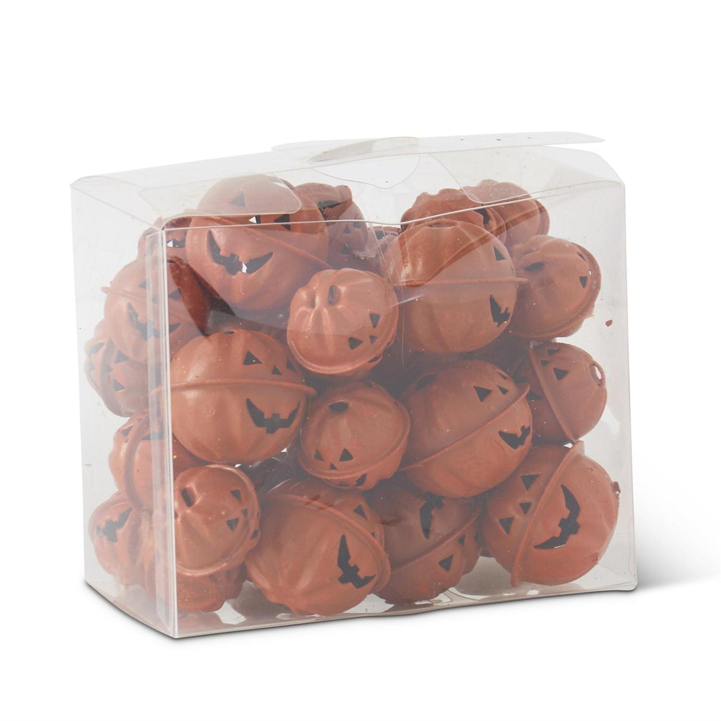 Box of 32 Orange Jack O Lantern Pumpkin Bells