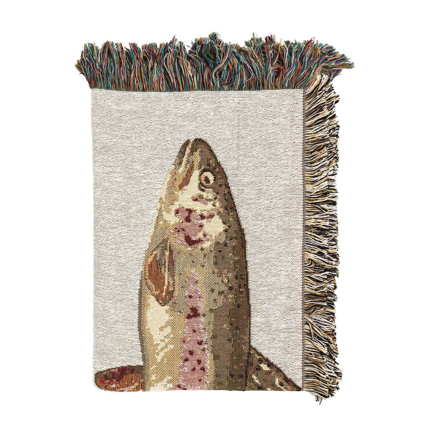Trout Jacquard Blanket