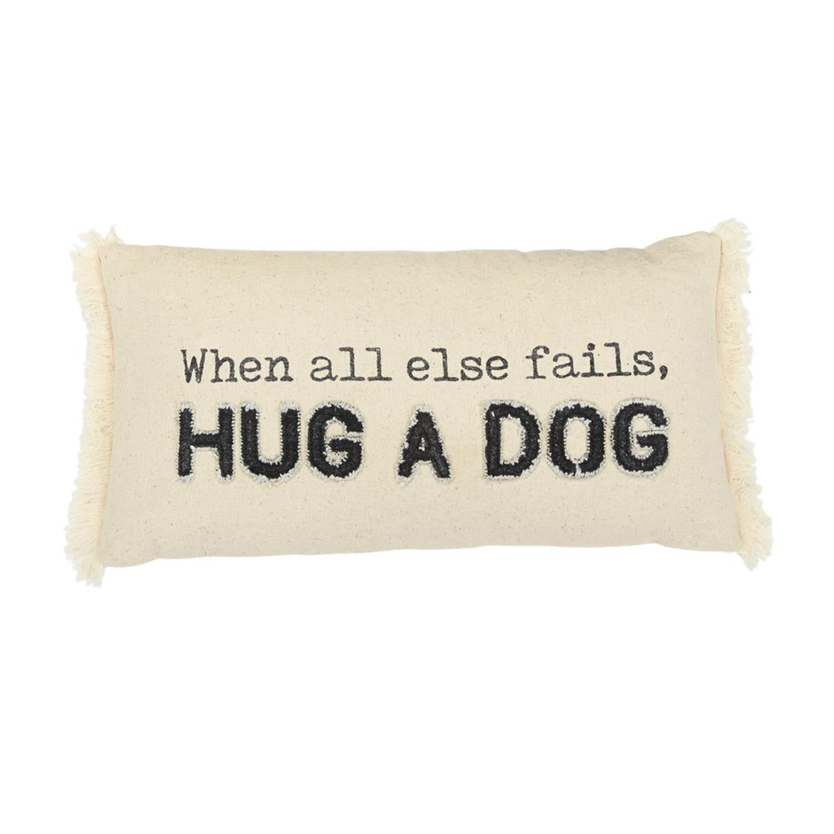 Washed Canvas Dog Pillow