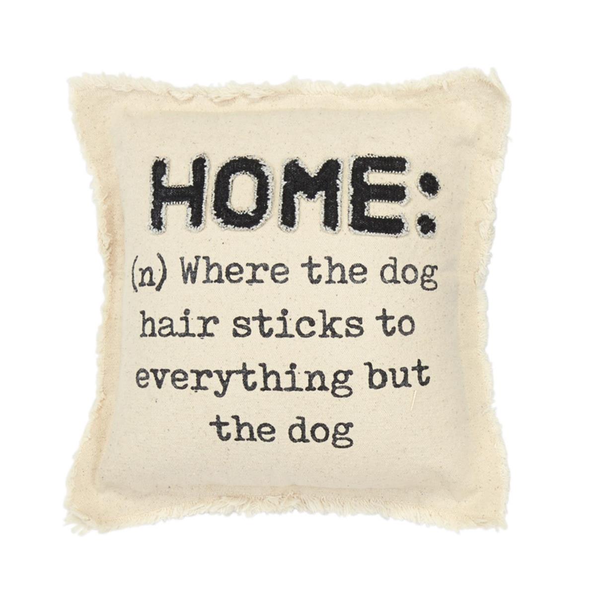 Washed Canvas Dog Pillow