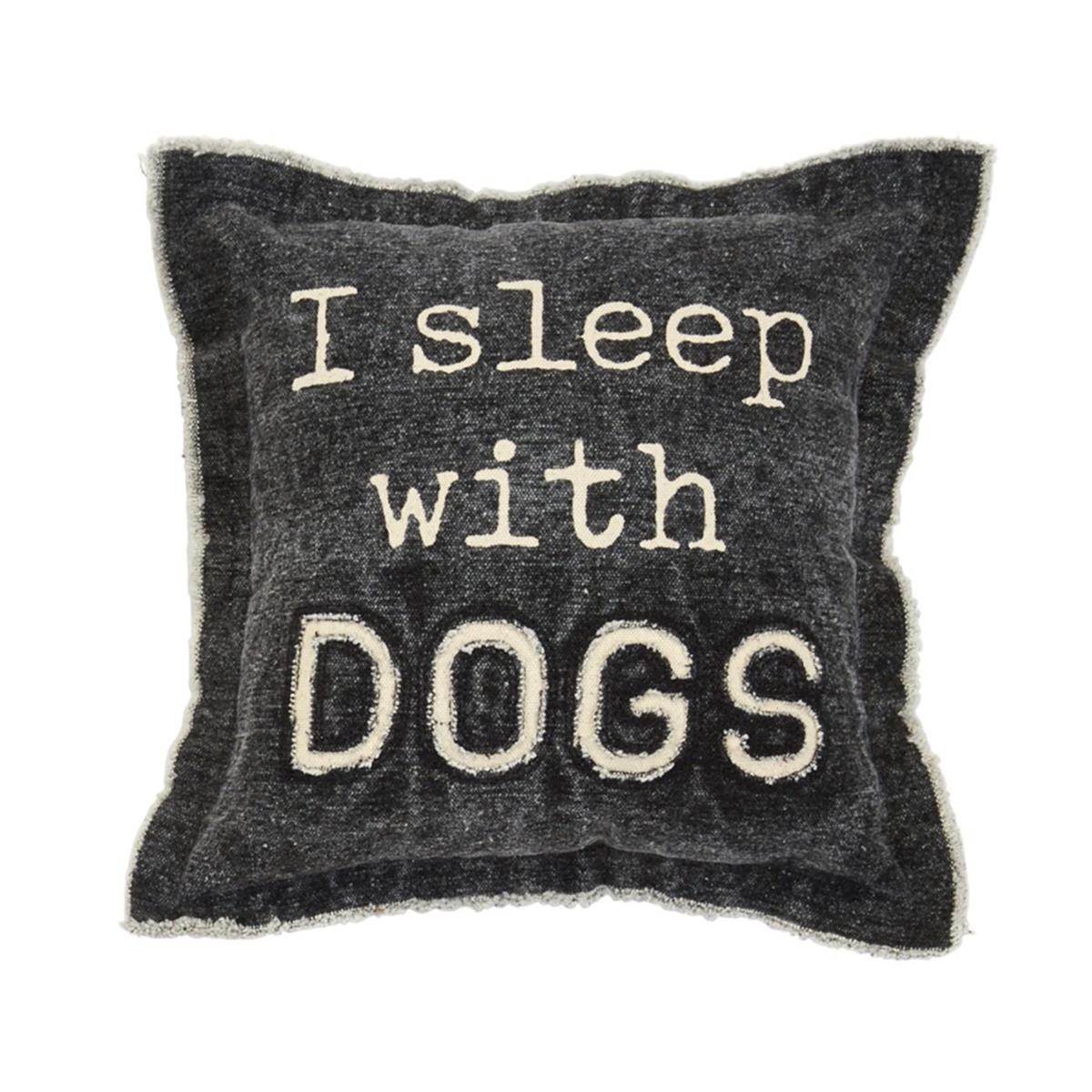 Washed Canvas Dog Pillow