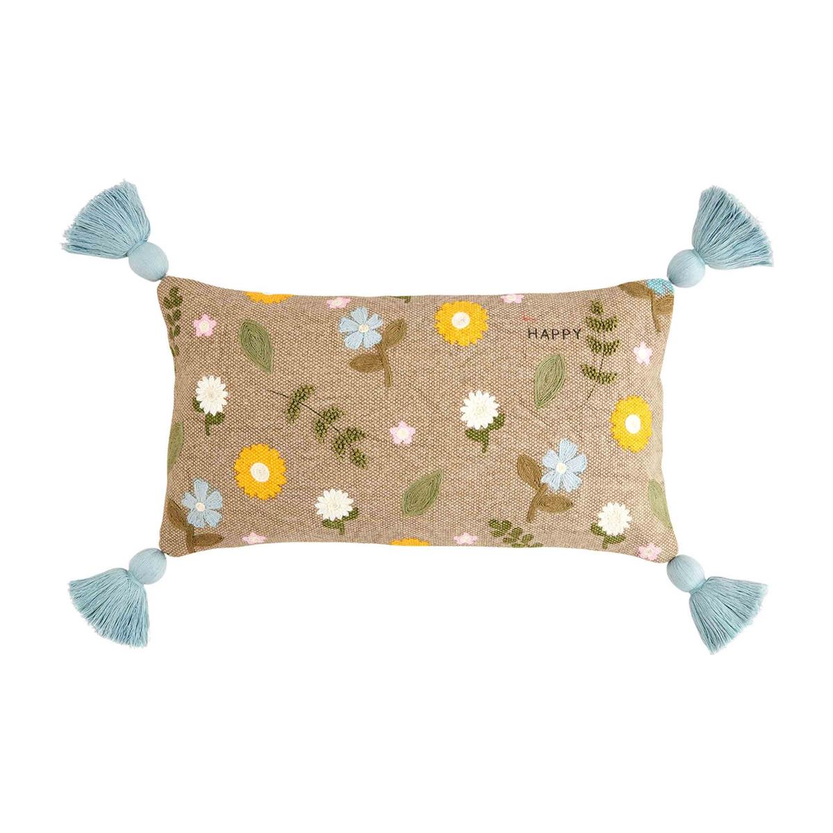 Floral Tassel Pillows