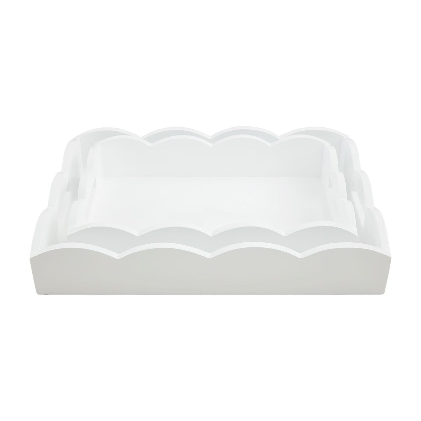 Scallop Lacquer Tray