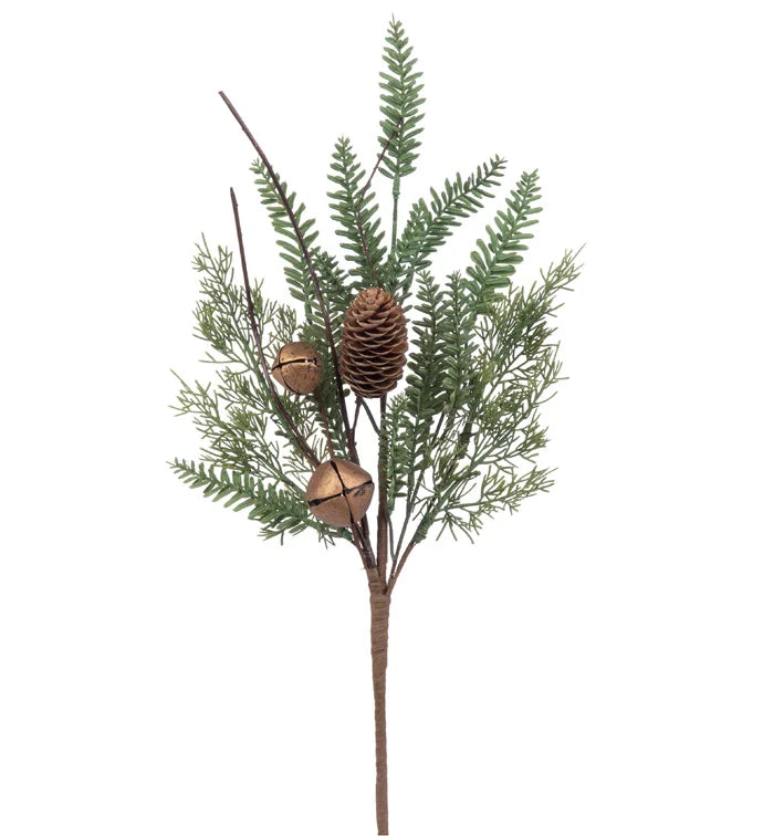Gold Bell Pine/Cone Pick