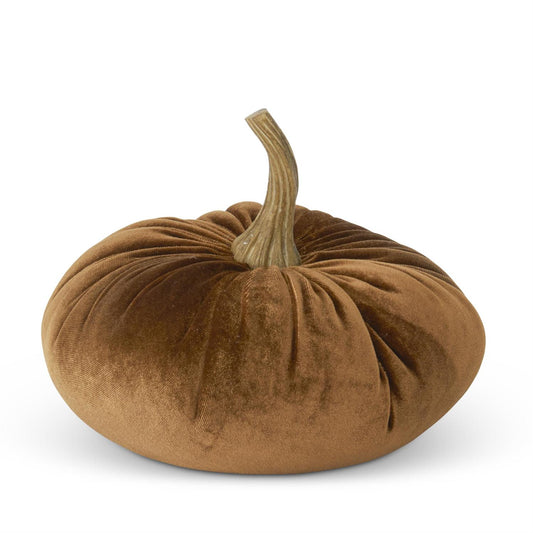 Velvet Stuffed Pumpkin