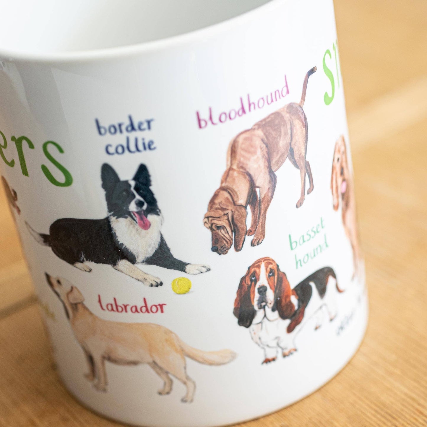 Sniffers Ceramic Dog Pun Mug