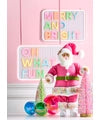16" Merry Neon Cookies Sign