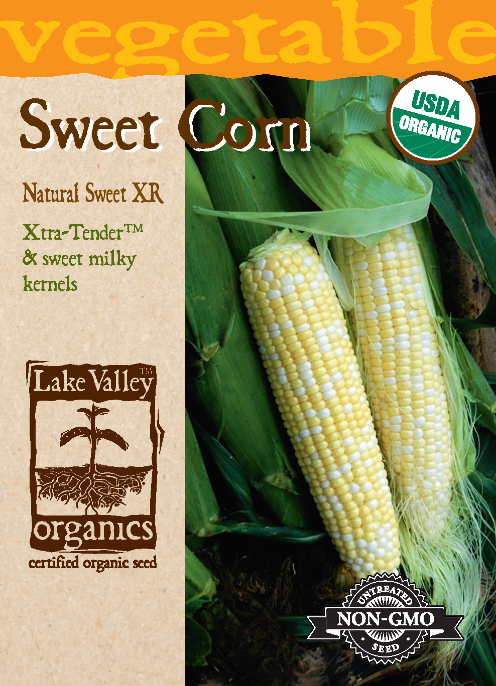 Organic Sweet Corn Seeds