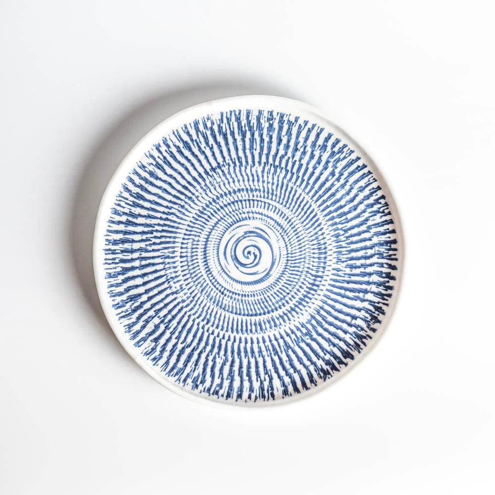 Tribal Blue Dinnerware Collection