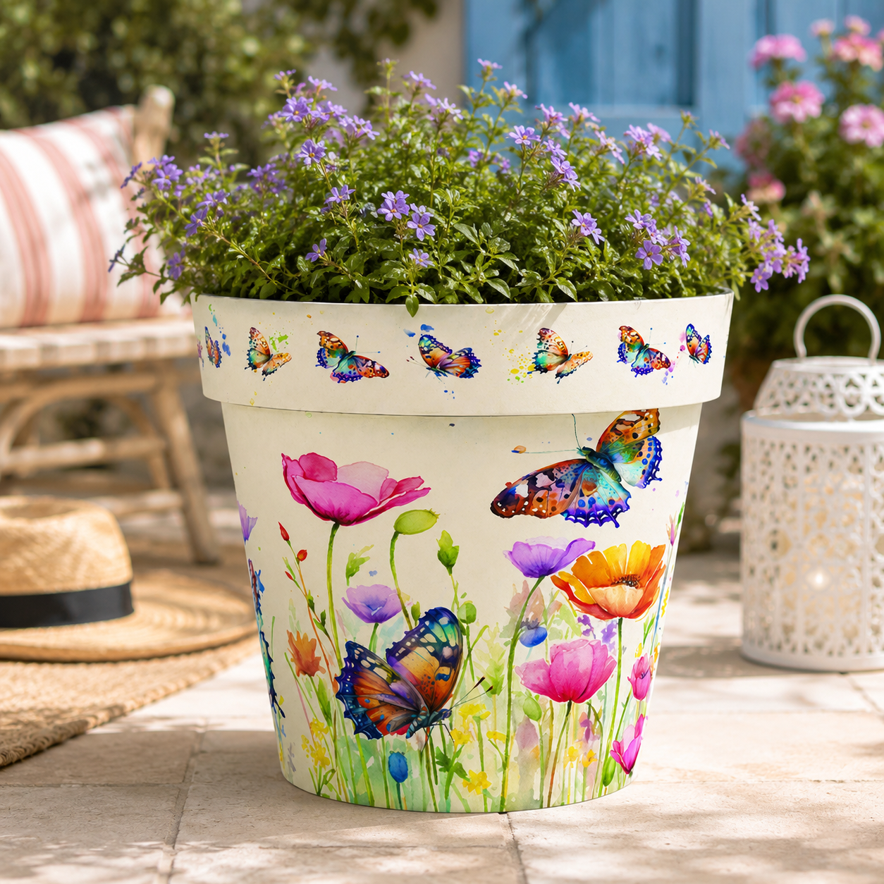 Butterflies Zest Pot