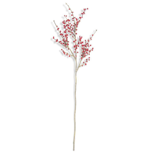 36 Inch Red Berry Branch