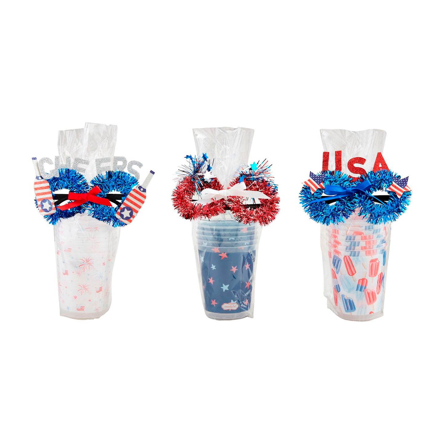 4th of July Party Cup & Glasses Set