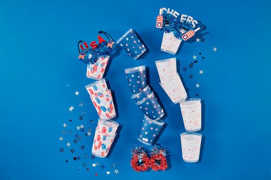 4th of July Party Cup & Glasses Set