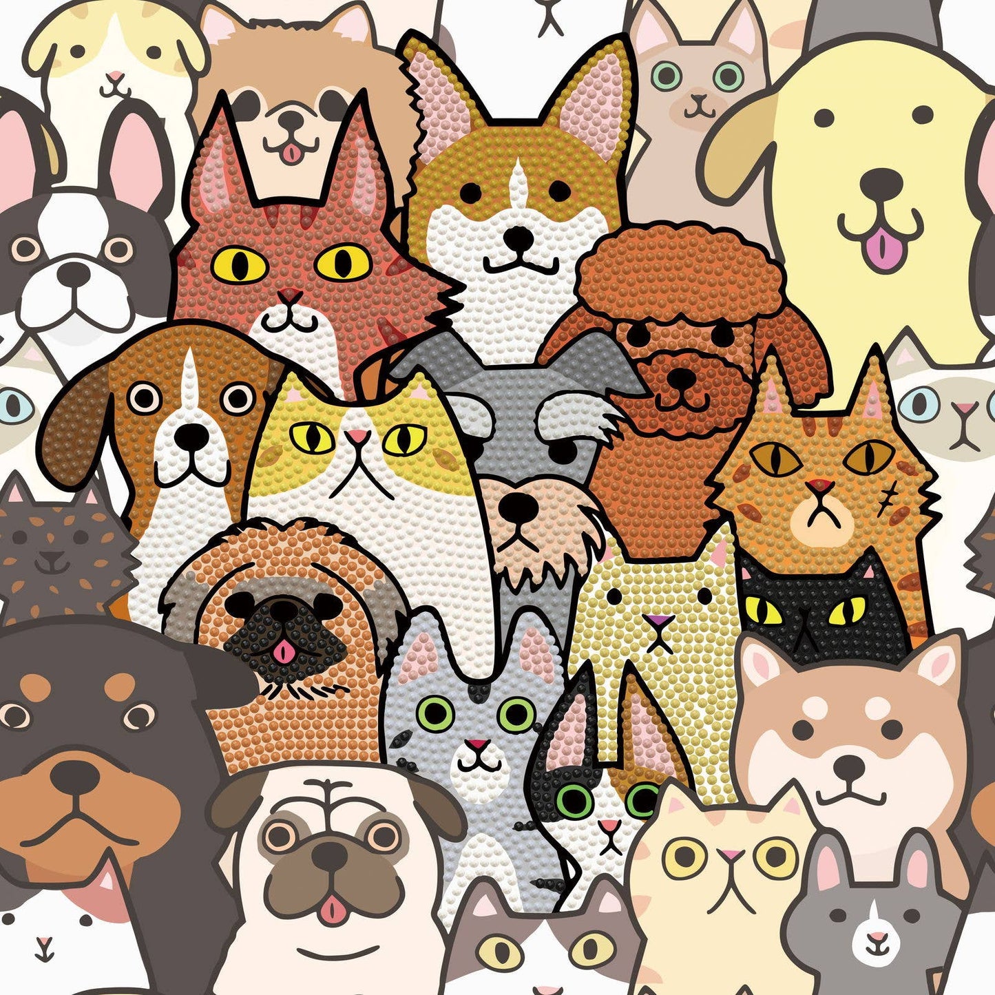 Dogs & Dotz Diamond Art