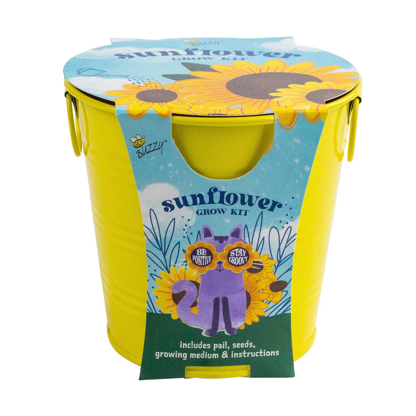 Kids Flower Pail Grow Kit
