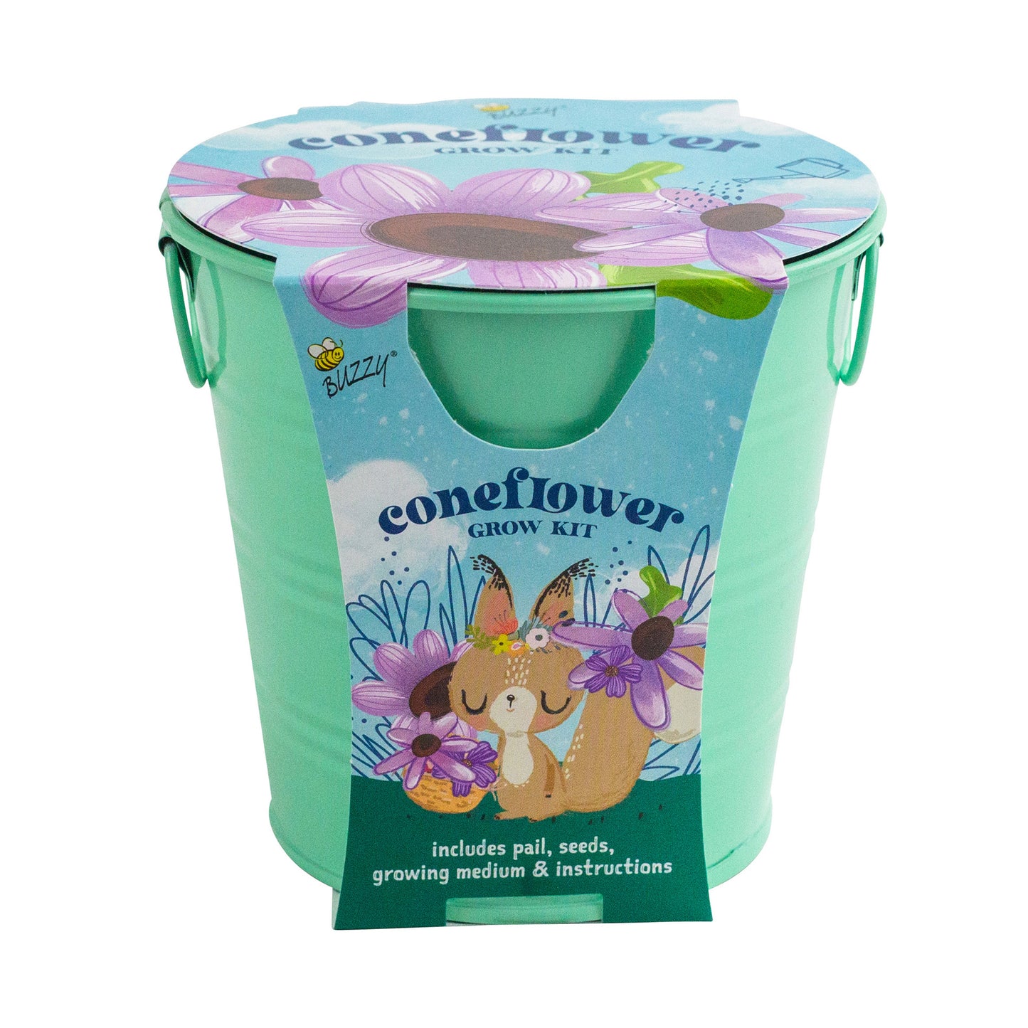 Kids Flower Pail Grow Kit
