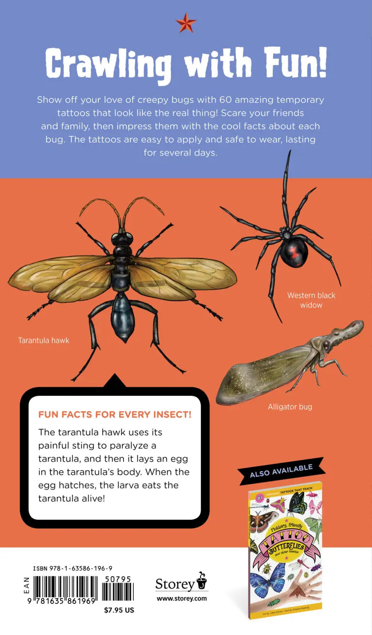 Creepy, Crawly Tattoo Bugs