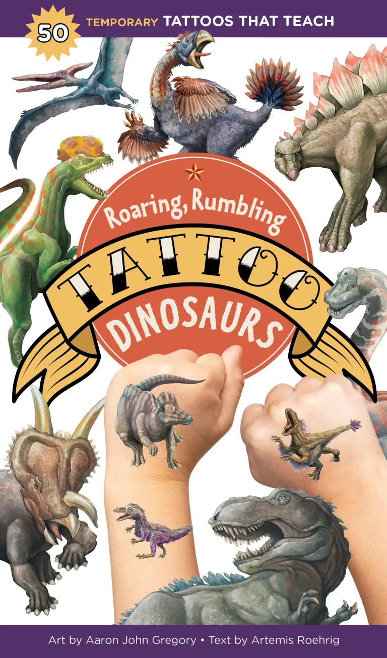 Roaring Rumbling Tattoo Dinosaurs