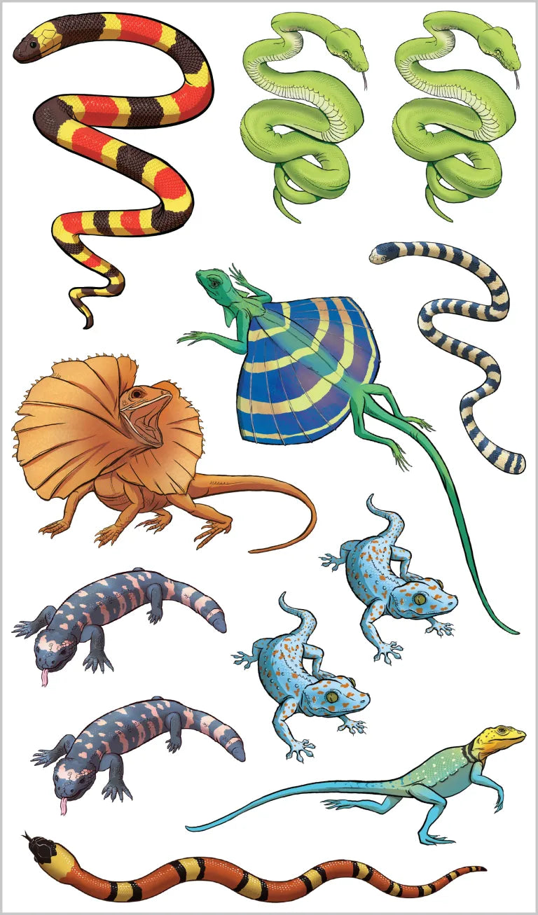 Snakes & Other Reptile Tattoos