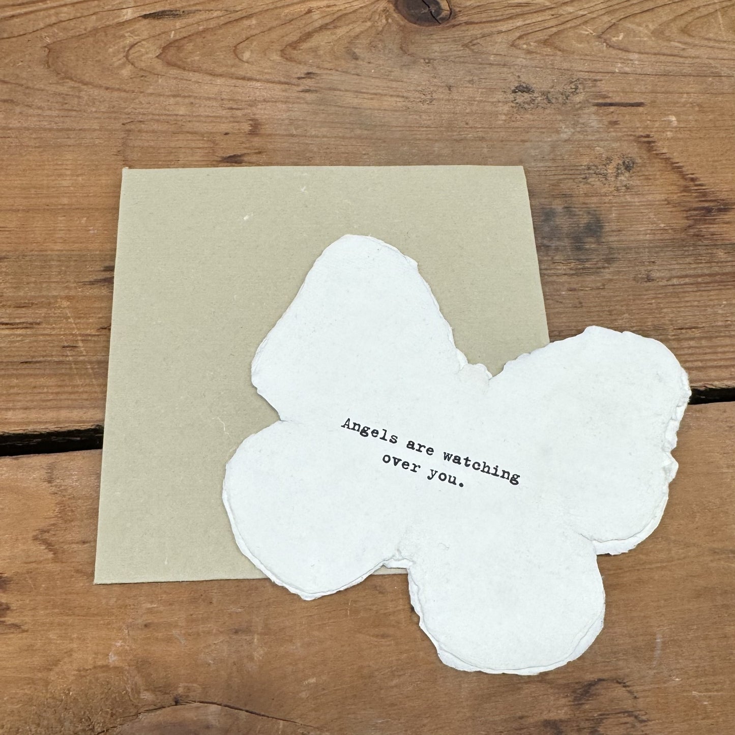 Butterfly Shaped Card
