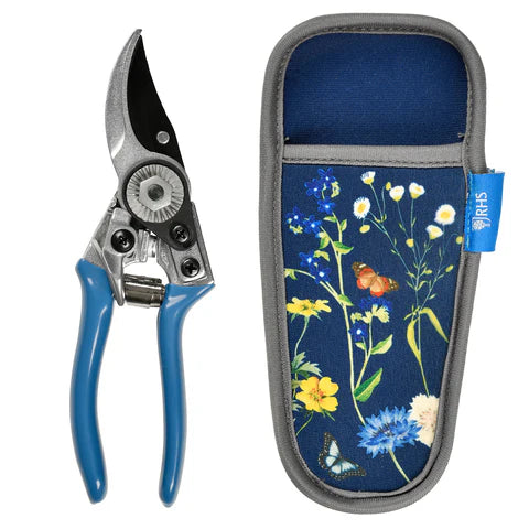 British Meadow Pocket Pruner & Holster