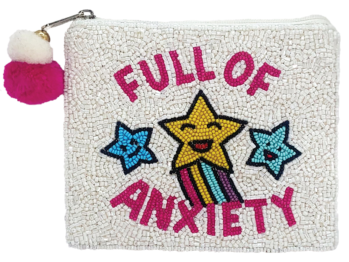 Full Of Anxiety Coin Pouch