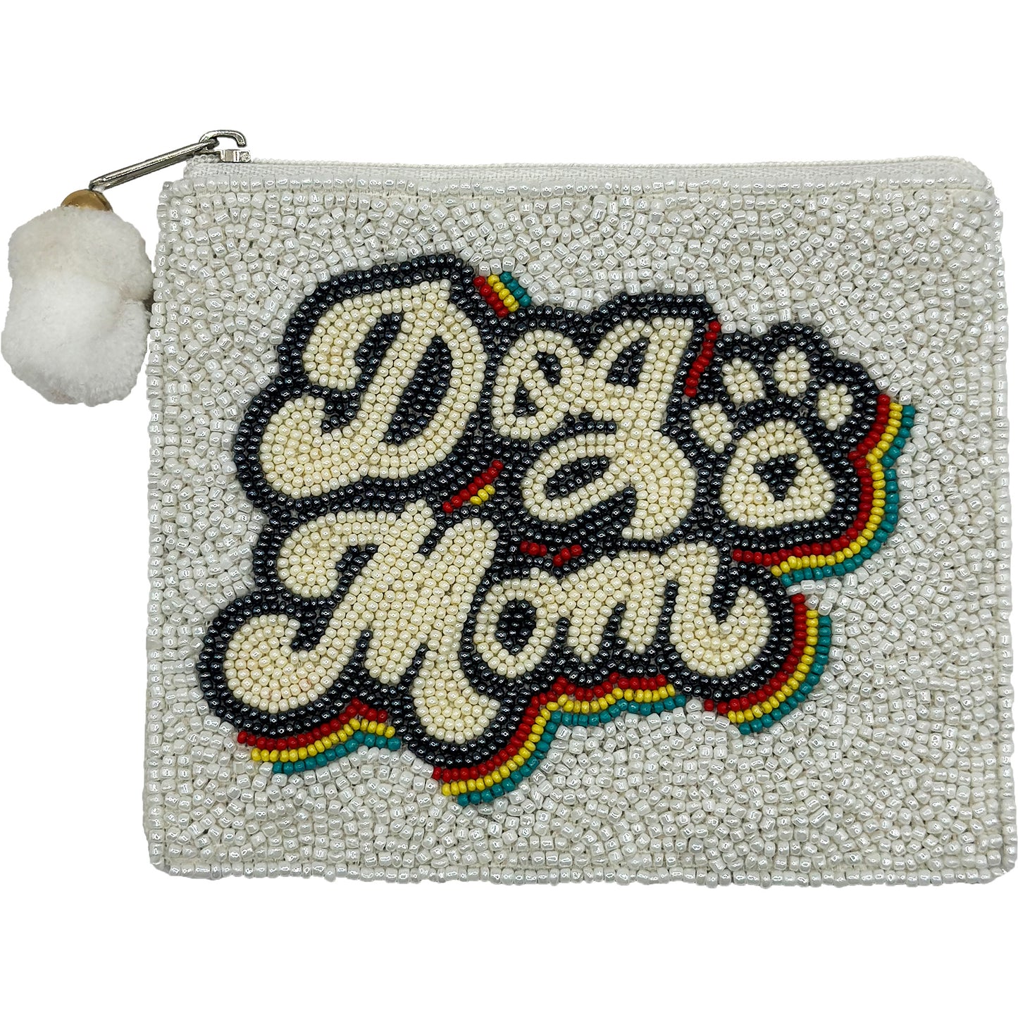 Dog Mom W/Paw Coin Pouch