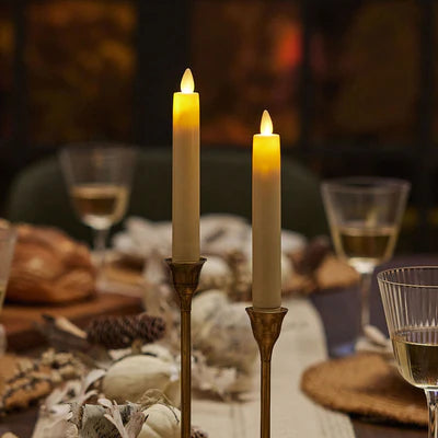 2 Pack 6" Luminara Indoor Taper Candle