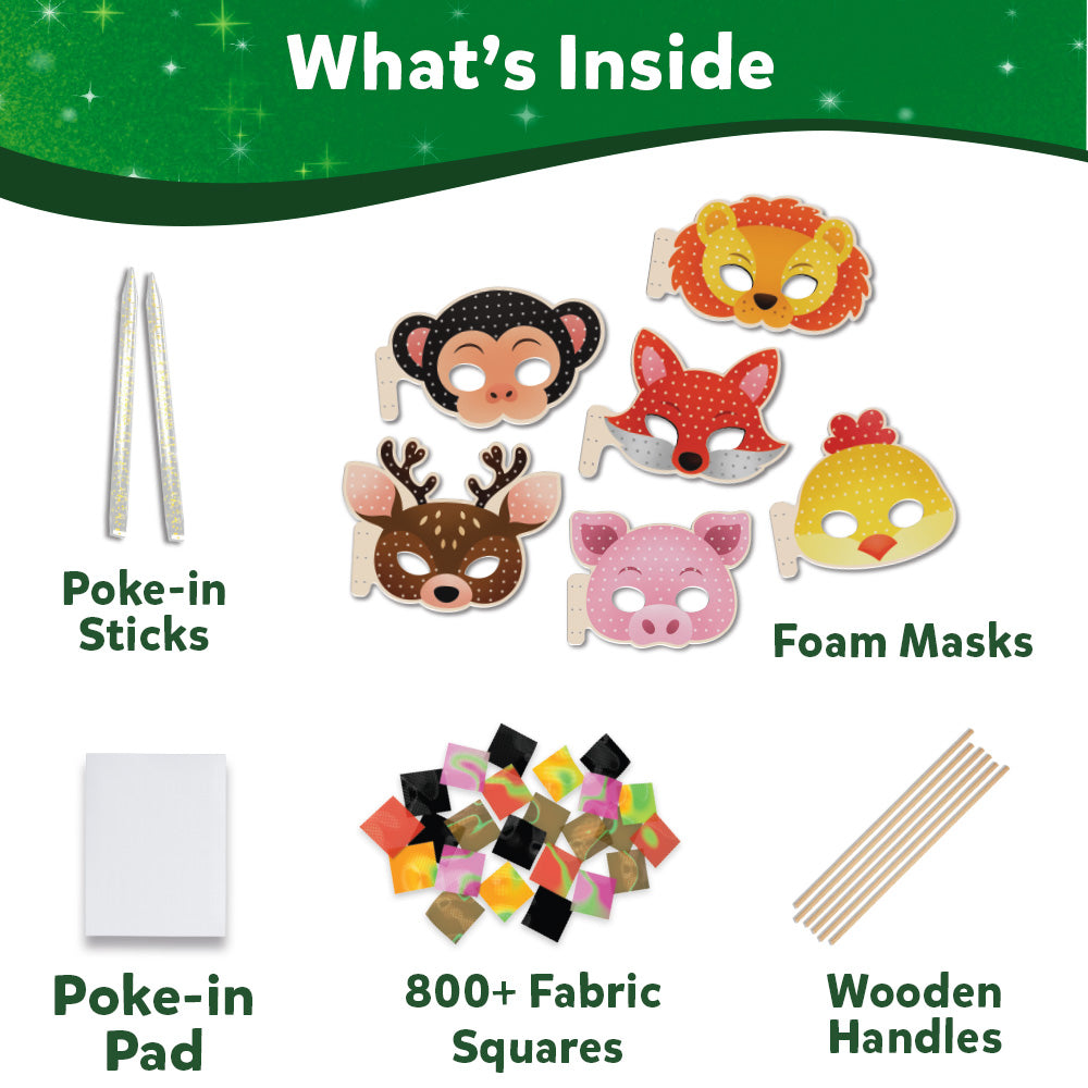 Poke In Art Animal Masks